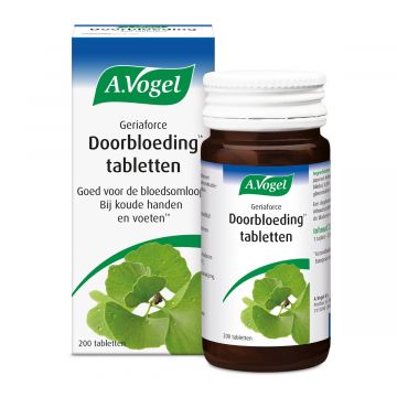 A. Vogel Geriaforce Doorbloeding 200 tabletten