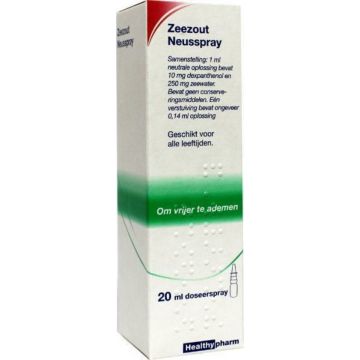 Healthypharm Zeezout Neusspray 20 ml