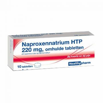 Healthypharm Naproxennatrium 220mg 10 tabletten