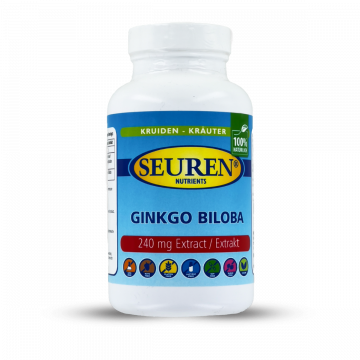 Seuren Nutrients Ginkgo Biloba Extract 240 mg 200 capsules