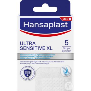 Hansaplast Ultra Sensitive XL 5 strips 5x7,2cm