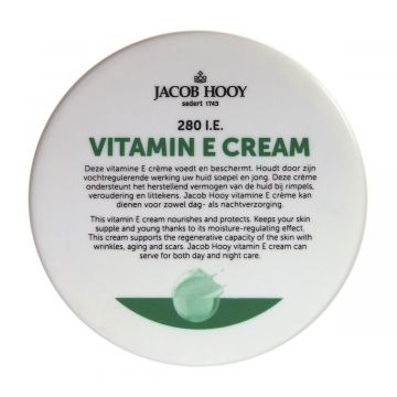 Jacob Hooy Vitamine E 280 IE crème 140 ML