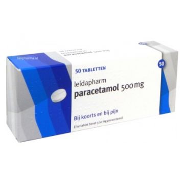 Leidapharm Paracetamol 500 mg 50 Tabletten