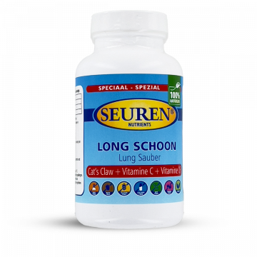 Seuren Nutrients Long Schoon Cat's Claw + Vit C + Vit D3 200 capsules