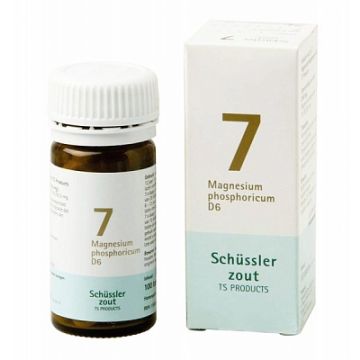 Schussler zout pfluger nr 7 Magnesium Phosphoricum D6 100 Tabletten Glutenvrij