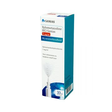 Sanias neusspray bij neusverkoudheid 10 ml