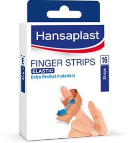Verdikken koper Duizeligheid Hansaplast Finger Strips Elastische textielweefselpleisters 16 strips